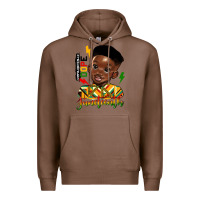 Chestnut juneteenth black boy Premium Hoodie - HRA Design Shop