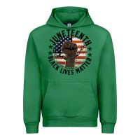 Emerald black lives matter Urban Hoodie - HRA Design Shop
