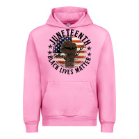 Fuchsia Pink black lives matter Urban Hoodie - HRA Design Shop