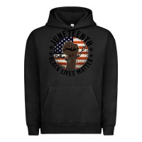 Pigment Black black lives matter Urban Hoodie - HRA Design Shop