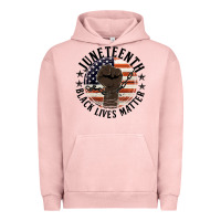 Pigment Salmon black lives matter Urban Hoodie - HRA Design Shop