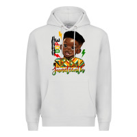 Dove Grey juneteenth black boy Premium Hoodie - HRA Design Shop