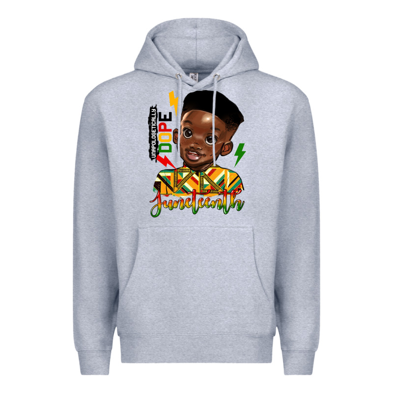 Juneteenth Black Boy Premium Hoodie by HRA Design Shop | Teevron