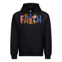 Black Faith USA flag sunflower Urban Hoodie - Neo Western