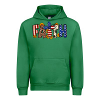 Emerald Faith USA flag sunflower Urban Hoodie - Neo Western