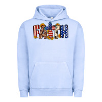Pigment Grape Ice Faith USA flag sunflower Urban Hoodie - Neo Western