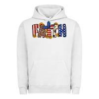 Pigment Lunar Rock Faith USA flag sunflower Urban Hoodie - Neo Western