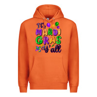 Carrot it's mardi gras y'all Premium Hoodie - FaDigitalArtStudio