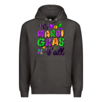Smoke it's mardi gras y'all Premium Hoodie - FaDigitalArtStudio