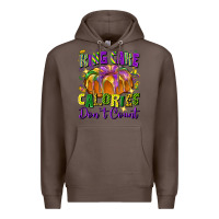 Coffee king cake calories don't count Premium Hoodie - FaDigitalArtStudio
