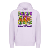 Lilac king cake calories don't count Premium Hoodie - FaDigitalArtStudio