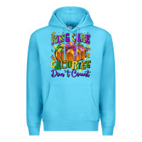 Ocean Blue king cake calories don't count Premium Hoodie - FaDigitalArtStudio