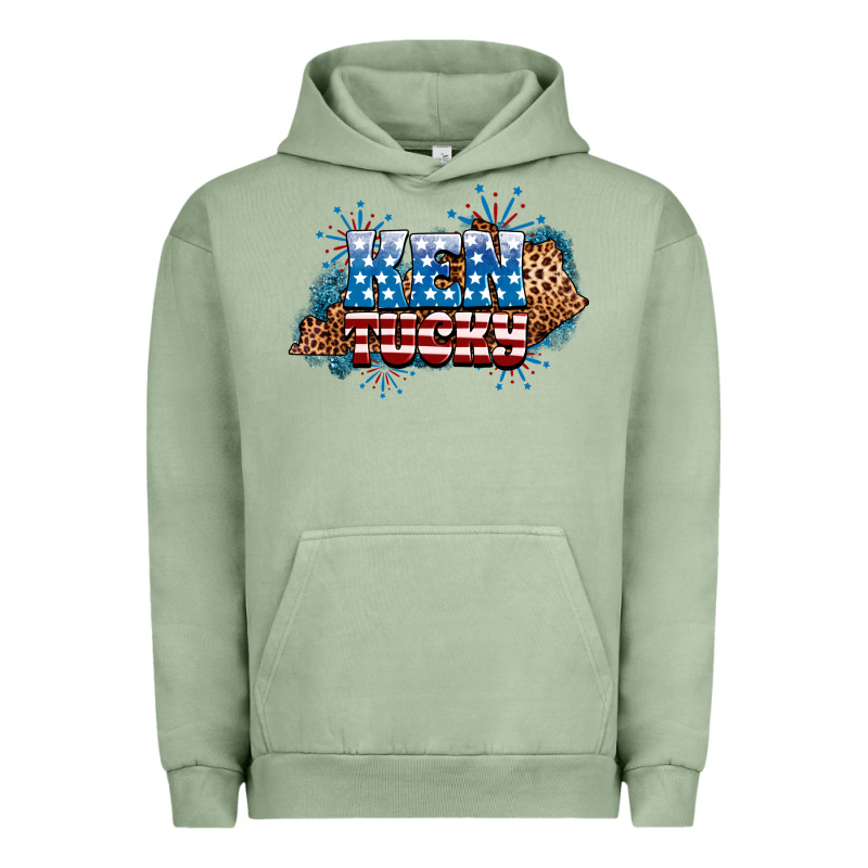 Fourth Of July Kentucky Urban Hoodie by Neo Western | Teevron