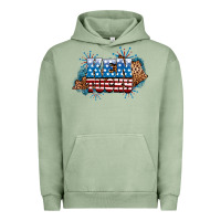 Pigment Oil Green Fourth of July Kentucky Urban Hoodie - Neo Western