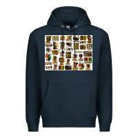Navy juneteenth bundle preview Premium Hoodie - HRA Design Shop