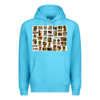 Ocean Blue juneteenth bundle preview Premium Hoodie - HRA Design Shop