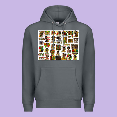 Juneteenth Bundle Preview Premium Hoodie Designed By Hra Design Shop