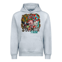 Heather Grey summer farm Urban Hoodie - SublimationCraftShop