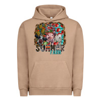 Pigment Burro summer farm Urban Hoodie - SublimationCraftShop