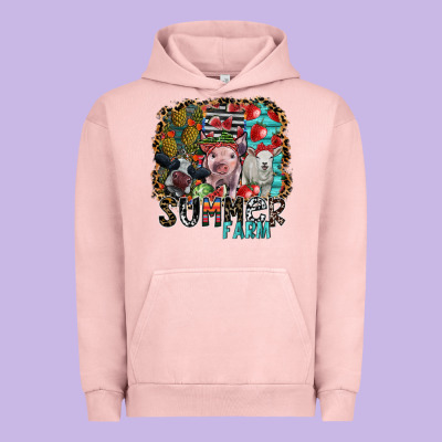 Summer Farm Urban Hoodie Designed By Sublimationcraftshop