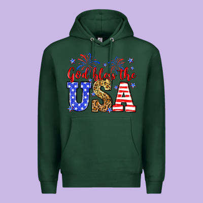 God Bless The Usa Premium Hoodie Designed By Neo Western