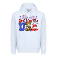 White God bless the USA Premium Hoodie - Neo Western