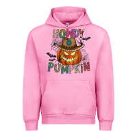 Fuchsia Pink howdy pumpkin Urban Hoodie - CowhideDigitalArt