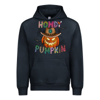 Navy howdy pumpkin Urban Hoodie - CowhideDigitalArt