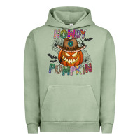 Pigment Oil Green howdy pumpkin Urban Hoodie - CowhideDigitalArt