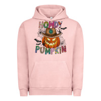 Pigment Salmon howdy pumpkin Urban Hoodie - CowhideDigitalArt