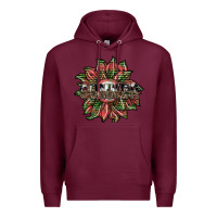 Burgundy summer Premium Hoodie - SublimationCraftShop