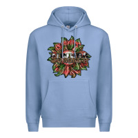 Colony Blue summer Premium Hoodie - SublimationCraftShop