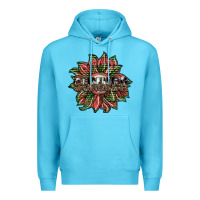 Ocean Blue summer Premium Hoodie - SublimationCraftShop