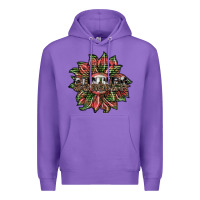 Purple summer Premium Hoodie - SublimationCraftShop