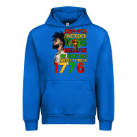 Cobalt July 4th Juneteenth 1865 Urban Hoodie - CowGirlArtShop