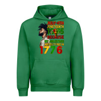 Emerald July 4th Juneteenth 1865 Urban Hoodie - CowGirlArtShop