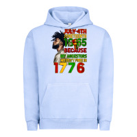 Pigment Grape Ice July 4th Juneteenth 1865 Urban Hoodie - CowGirlArtShop