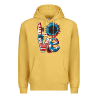 Antique Gold Love 4th of July Premium Hoodie - CowGirlArtShop