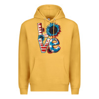 Mustard Love 4th of July Premium Hoodie - CowGirlArtShop