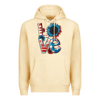 Pina Colada Love 4th of July Premium Hoodie - CowGirlArtShop