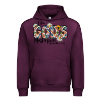 Mauve Wine I Am Gods Master Piece Ephesians Urban Hoodie - CowhideDigitalArt