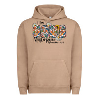 Pigment Burro I Am Gods Master Piece Ephesians Urban Hoodie - CowhideDigitalArt