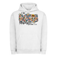 Pigment Lunar Rock I Am Gods Master Piece Ephesians Urban Hoodie - CowhideDigitalArt