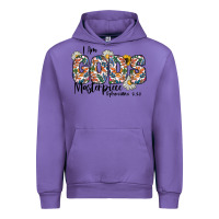 Tulip I Am Gods Master Piece Ephesians Urban Hoodie - CowhideDigitalArt