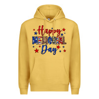 Antique Gold Happy memorial day Premium Hoodie - Neo Western