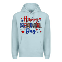 Blue Mist Happy memorial day Premium Hoodie - Neo Western