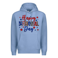 Colony Blue Happy memorial day Premium Hoodie - Neo Western