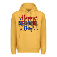 Mustard Happy memorial day Premium Hoodie - Neo Western