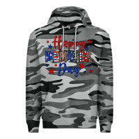 Slate Camo Happy memorial day Premium Hoodie - Neo Western