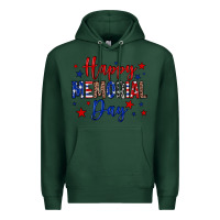 Sports Green Happy memorial day Premium Hoodie - Neo Western